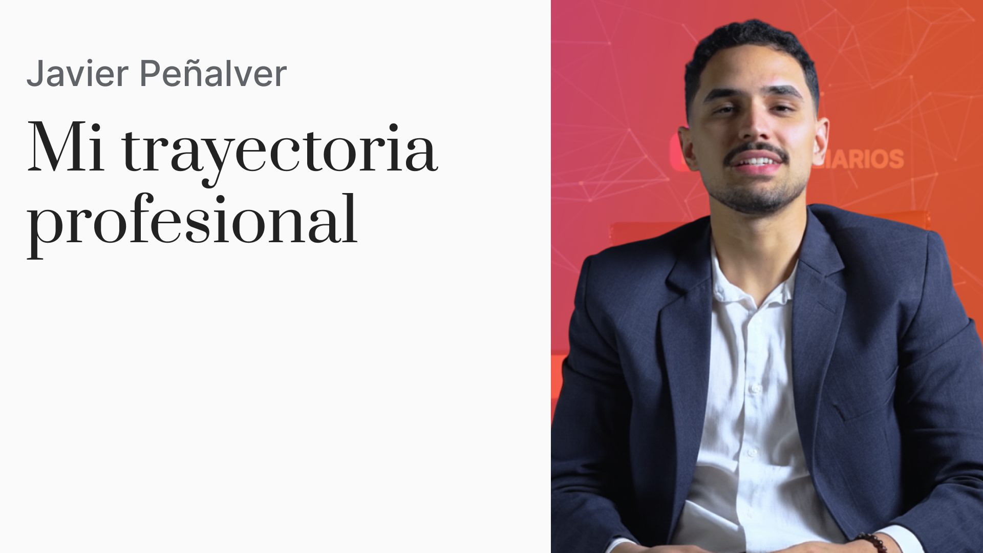 Mi trayectoria profesional