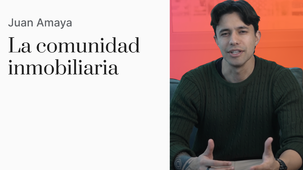 La comunidad inmobiliaria